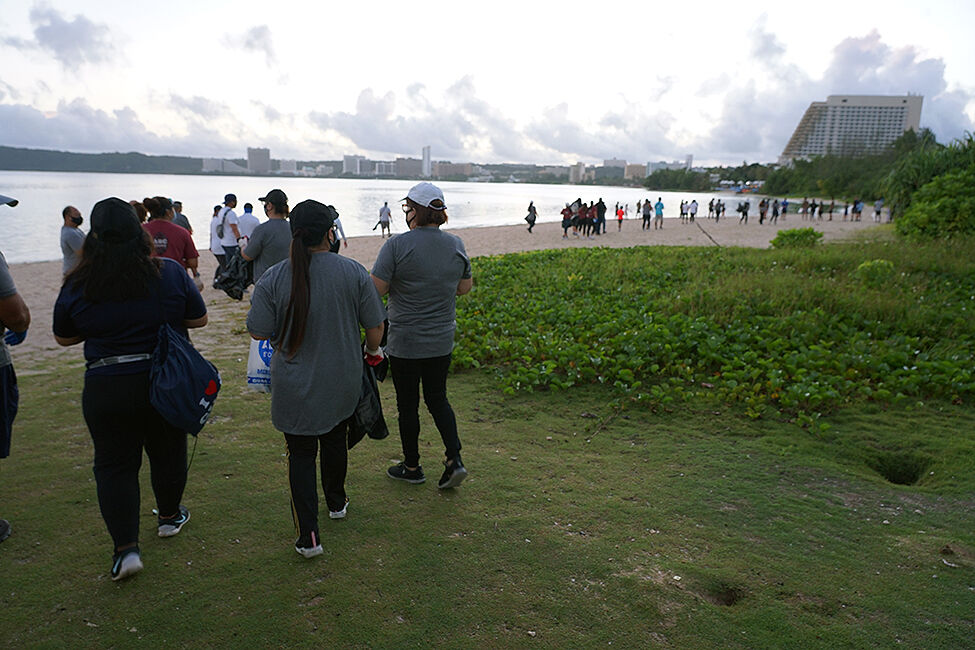 Volunteers show island pride with islandwide cleanup